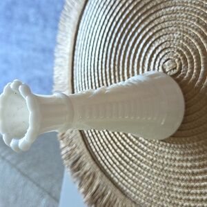 Vintage Milk White  Vase
